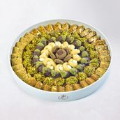 Arabic Sweets Mix Round Tray