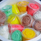 Arabic assorted ice cream box, 15 pieces
