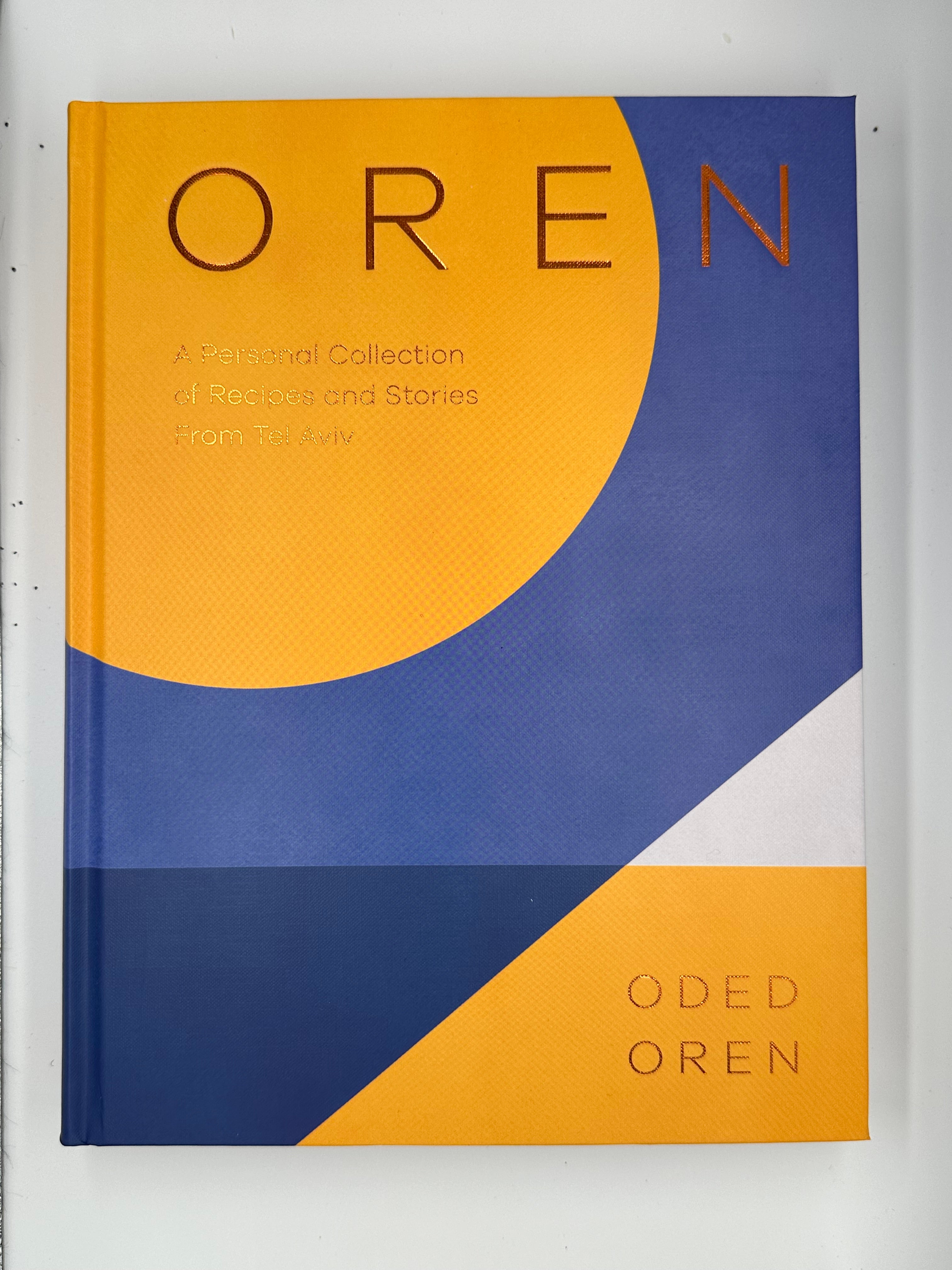 Oren Signed Cookbook