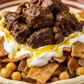Fattah Plate with Meat