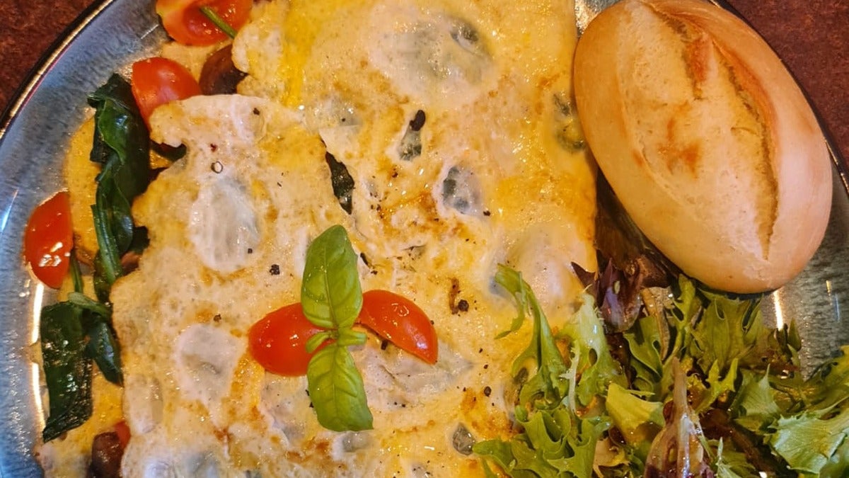 Veggie omelette