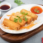 Homemade Vegetable Spring Rolls