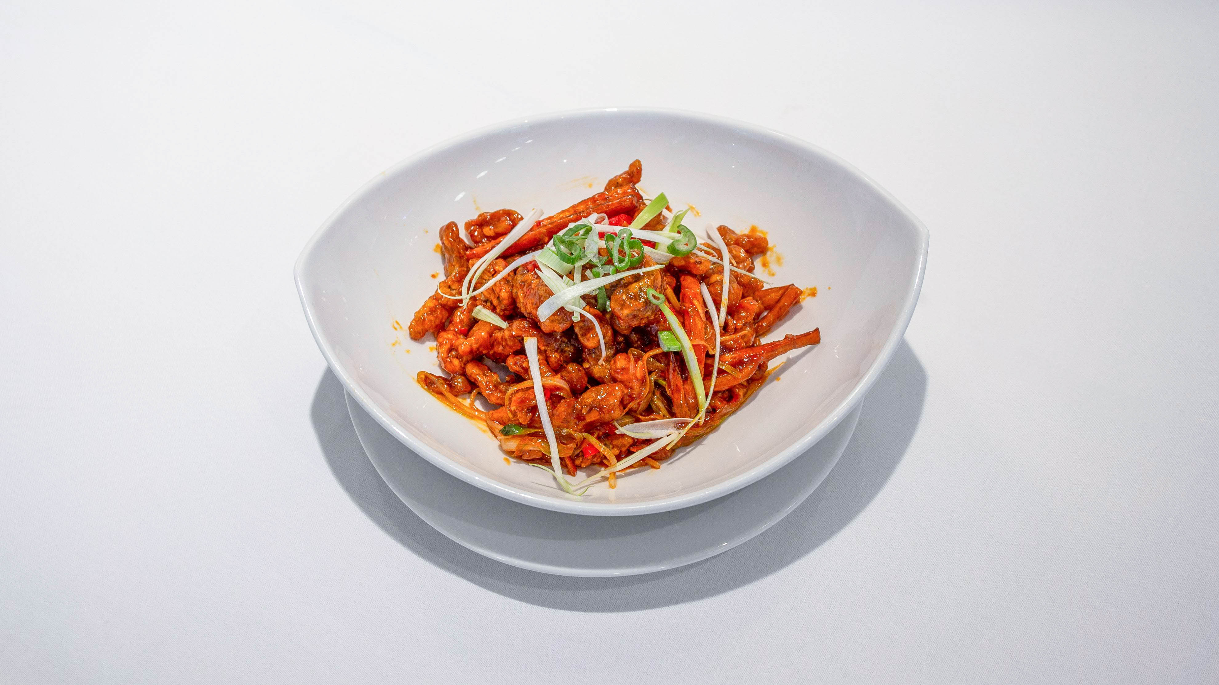 Shredded Crispy Fillet Steak in Sweet and Spicy Sauce