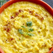 Dal kichdi served w daahi