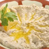Muttabal With Pomegranate