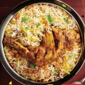 Charcoal Chicken Biryani  