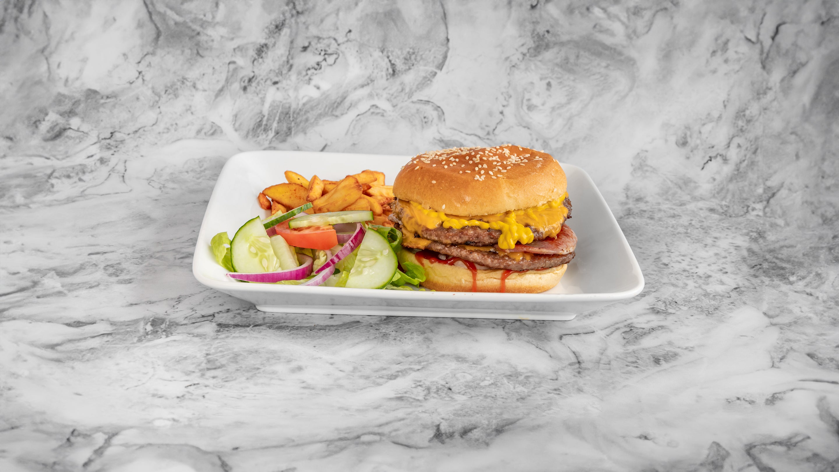 Bacon Double Cheeseburger