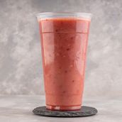 Shob strawberries with bananas, papaya and cherries