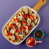 Strawberry Banana Fettucine