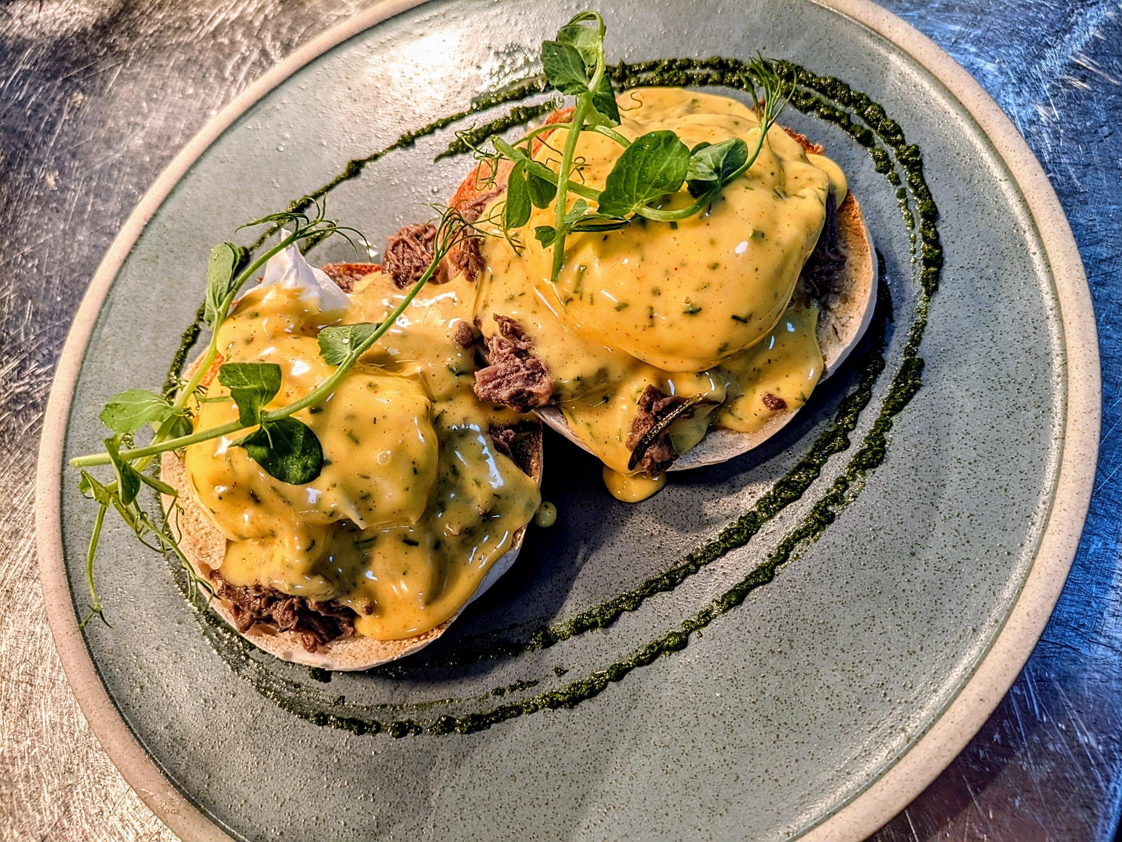 Beef Brisket Benedict