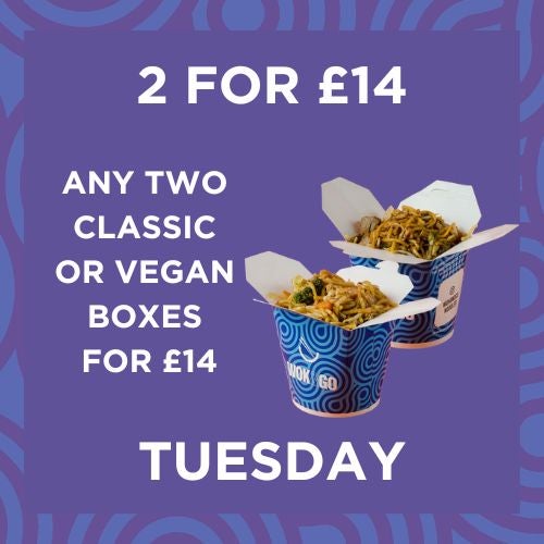 2 for £14 Tuesdays