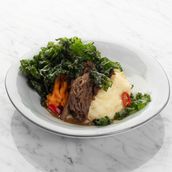 Ribs And Mash Potato