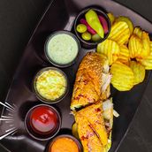 Chicken Shawarma French Baguette Bread