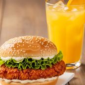 Zinger Burger + Juice