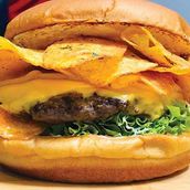 Oman Chips Burger