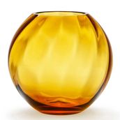 GOLD BOWL VASE