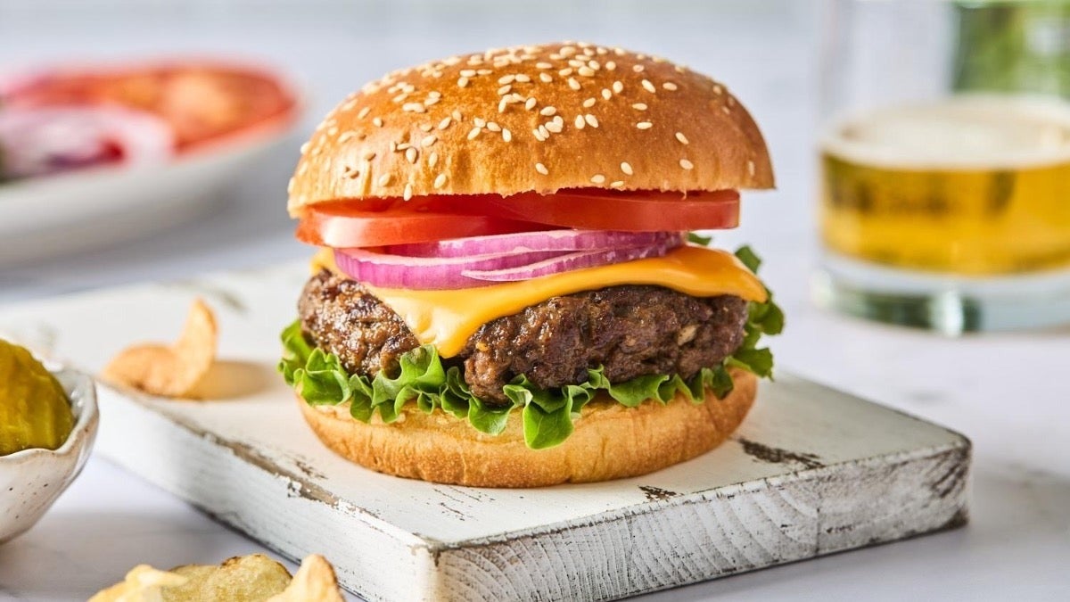 Homemade Beef Burger