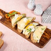 Avocado Toast With Egg