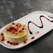 Mutabal With Pomegranate