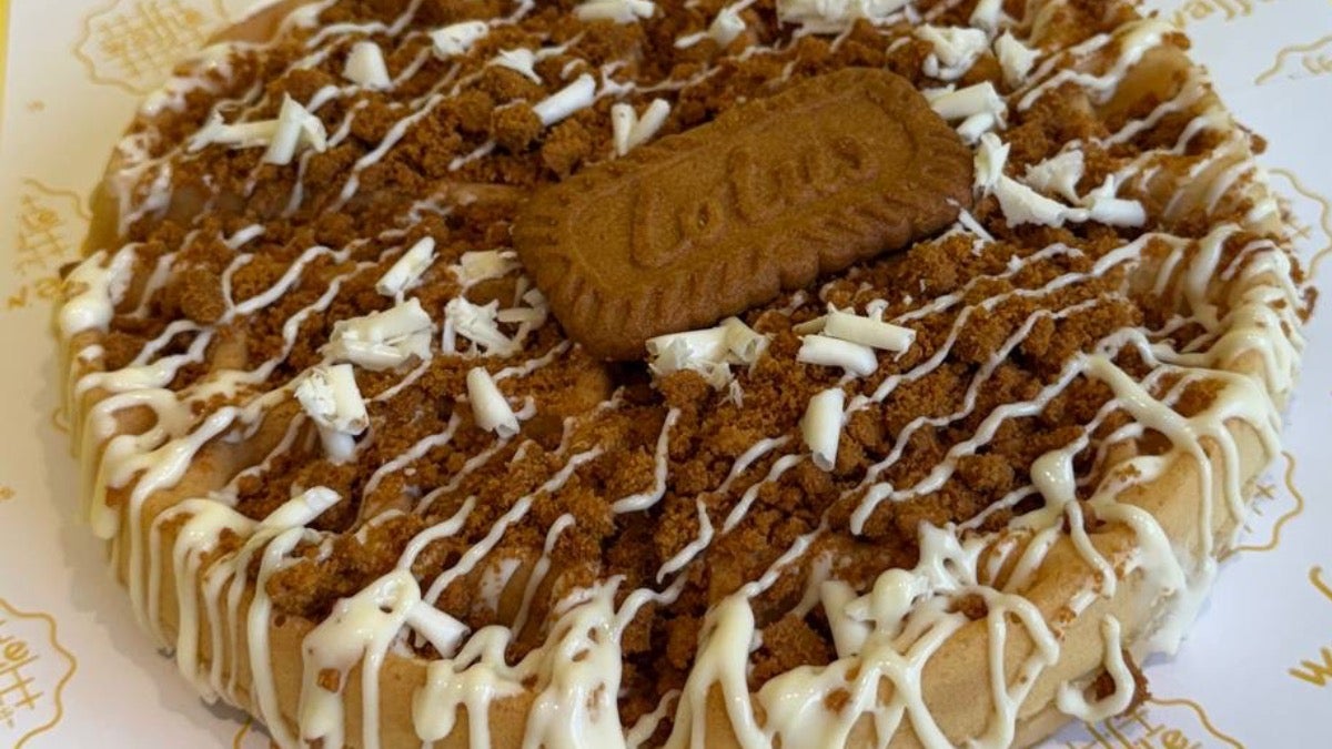 Lotus Biscoff Belgium Waffle