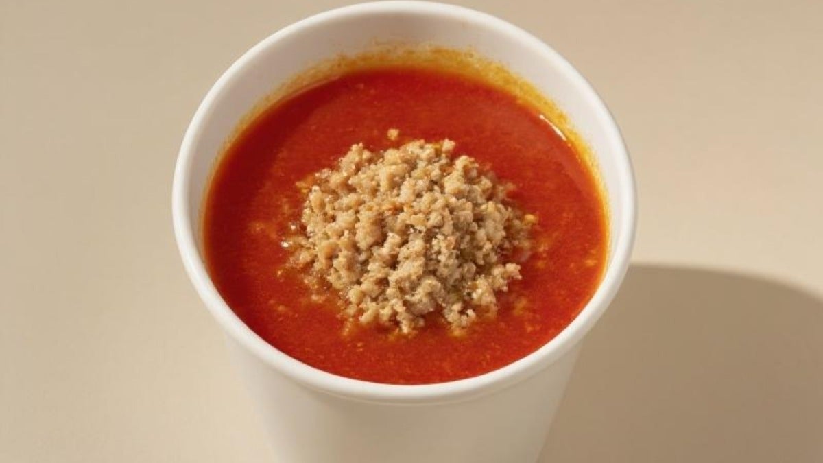 经典番茄牛肉粒汤 Hearty Tomato Soup with Beef Granules