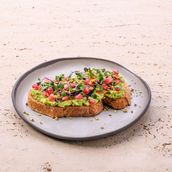 Pomegranate Avo Toast