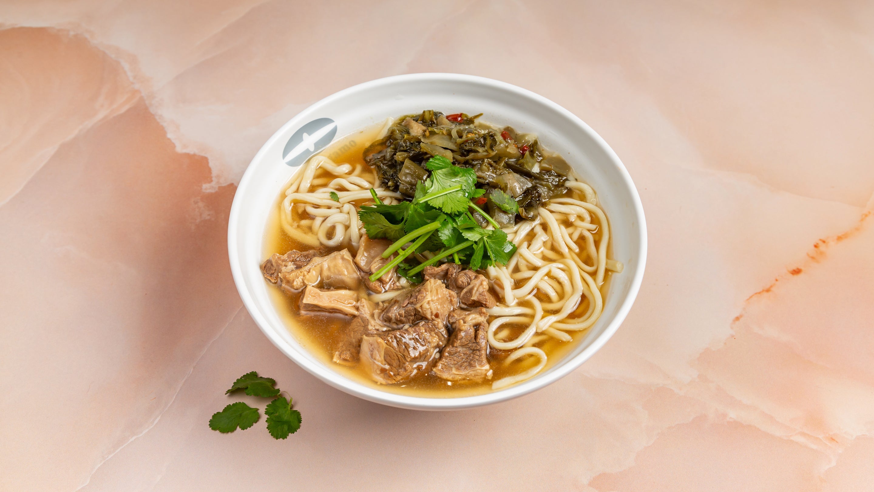 Beef with Sauerkraut noodle soup 牛肉酸菜面