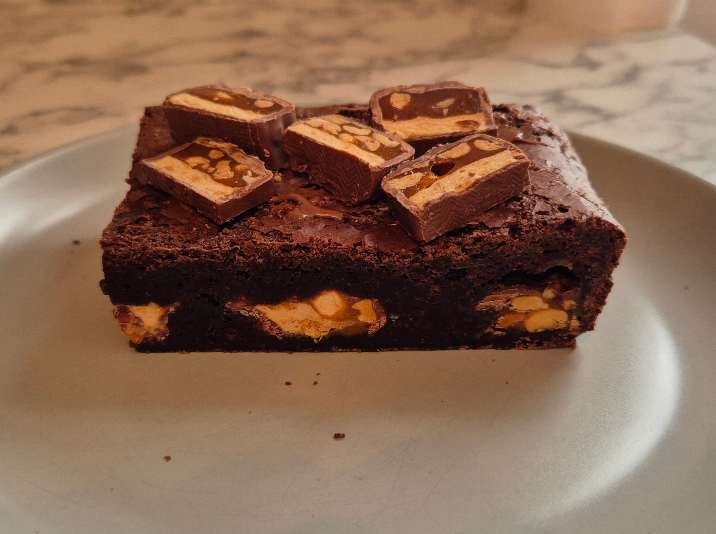 Snickers brownie