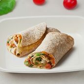 Vegetable Omelette Sandwich