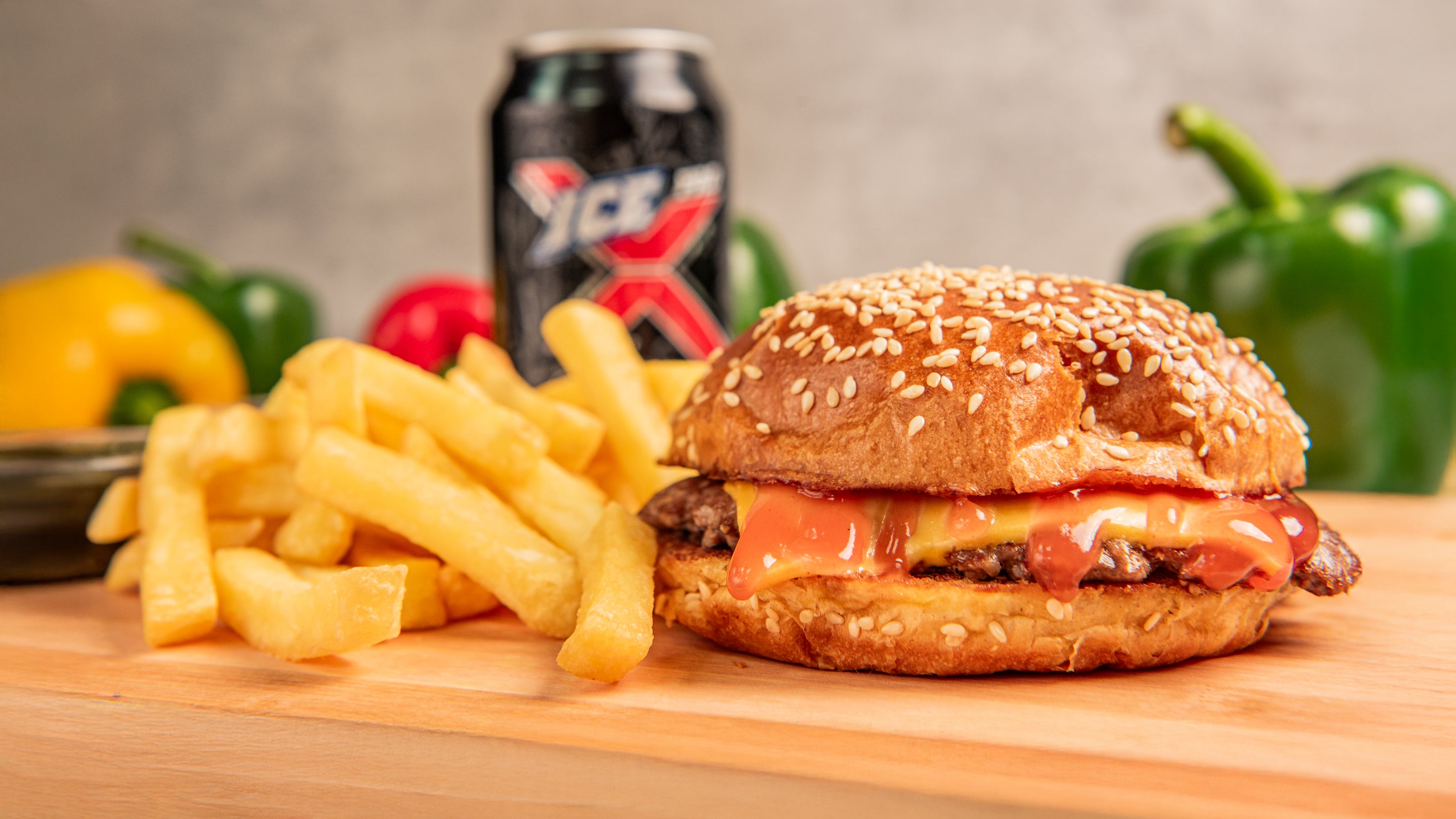 01 Single Smash Beef Burger