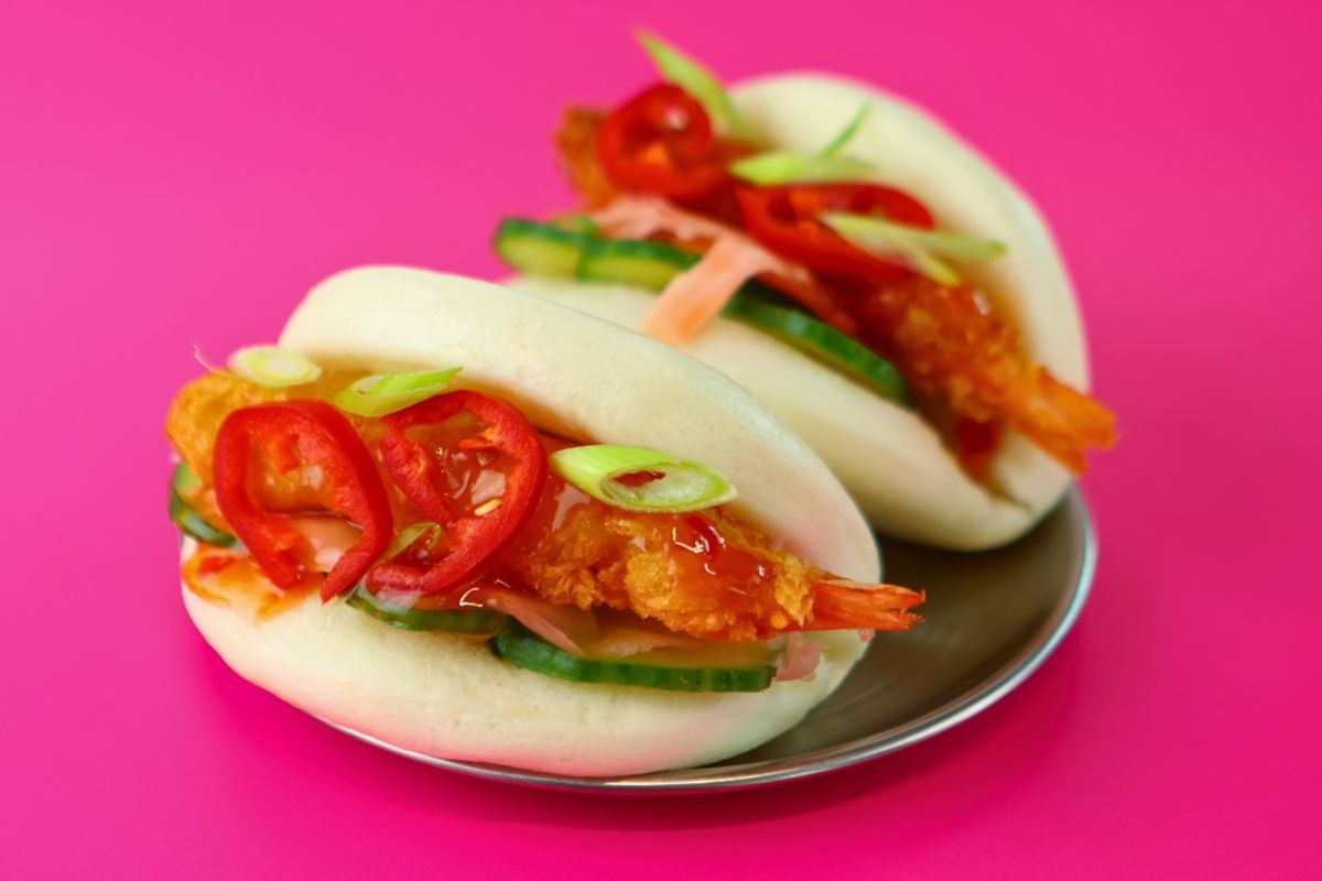 Prawn Bao Sando