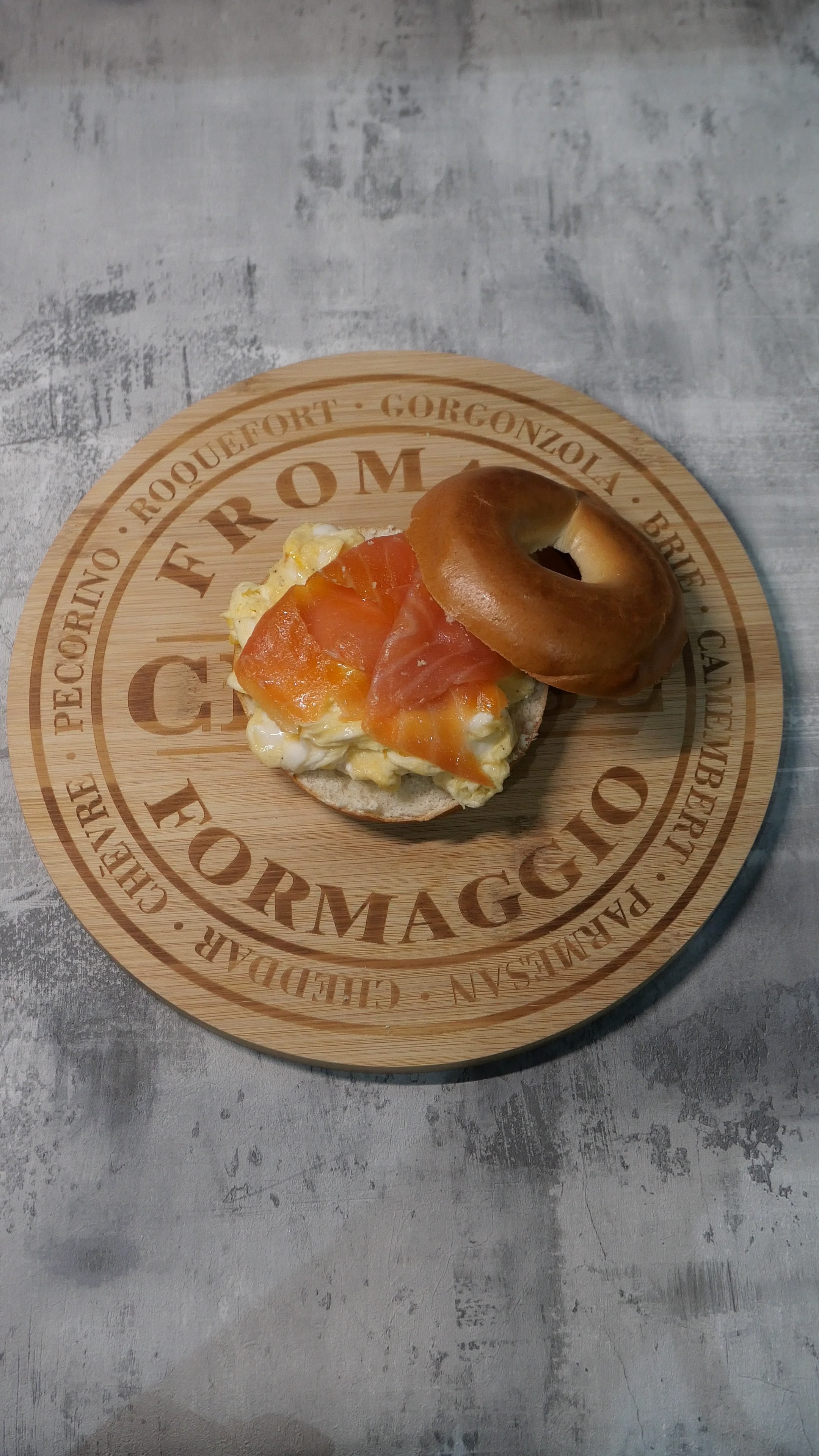 Salmon and Scrambled Egg
