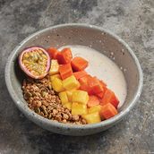 Mango & Passion Fruit Granola Bowl