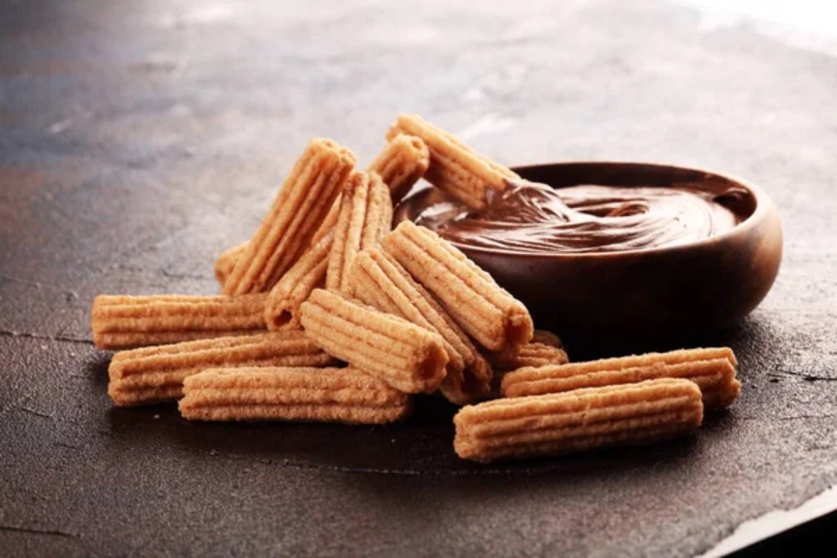 Churros with Ice Cream