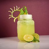 Fresh Lemon With Mint Juice