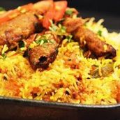 Chicken Seekh Kebab Biryani