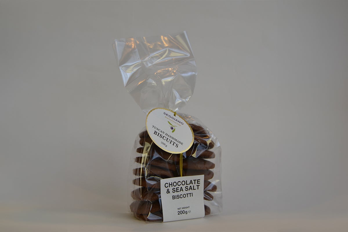 Seggiano Chocolate & Sea Salt Biscotti 200g