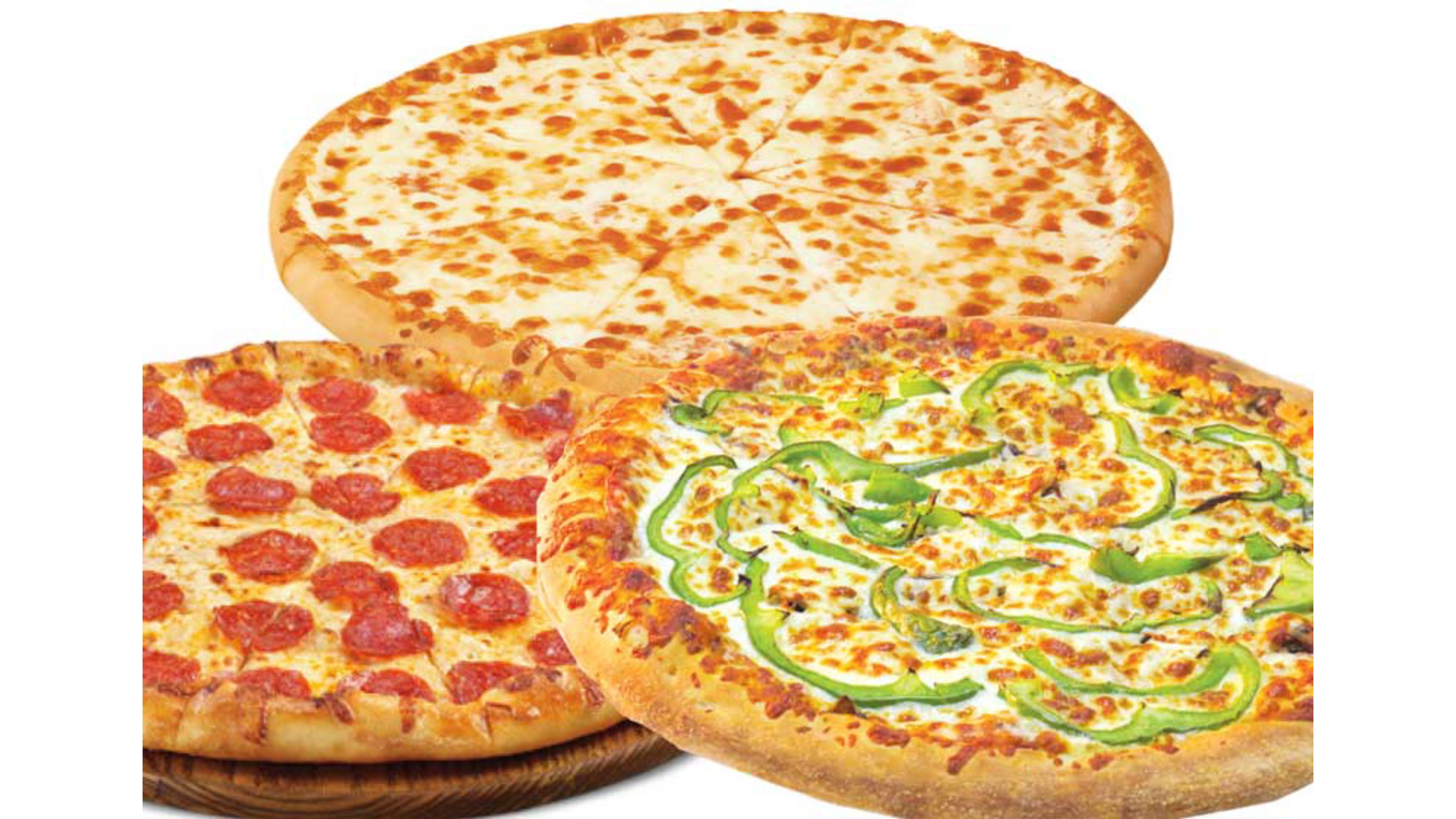 Any 3 x 15 Inch Pizzas