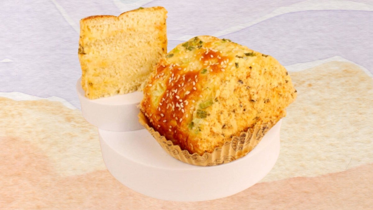 Seaweed Pork Floss Bun