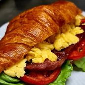 Breakfast Croissant Sandwich