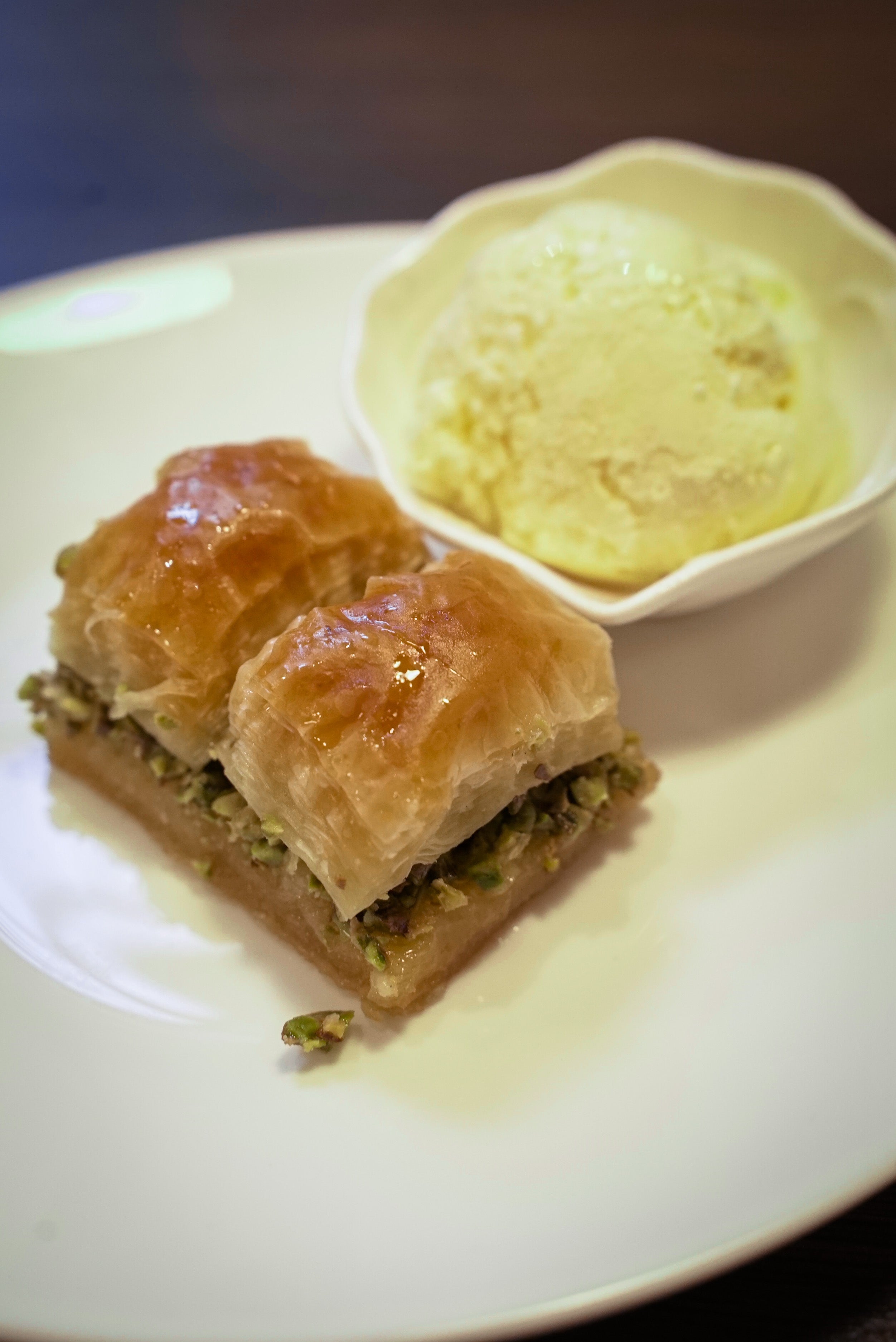 Portion of Baklava