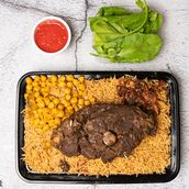 Tanoor meat khaboli rice