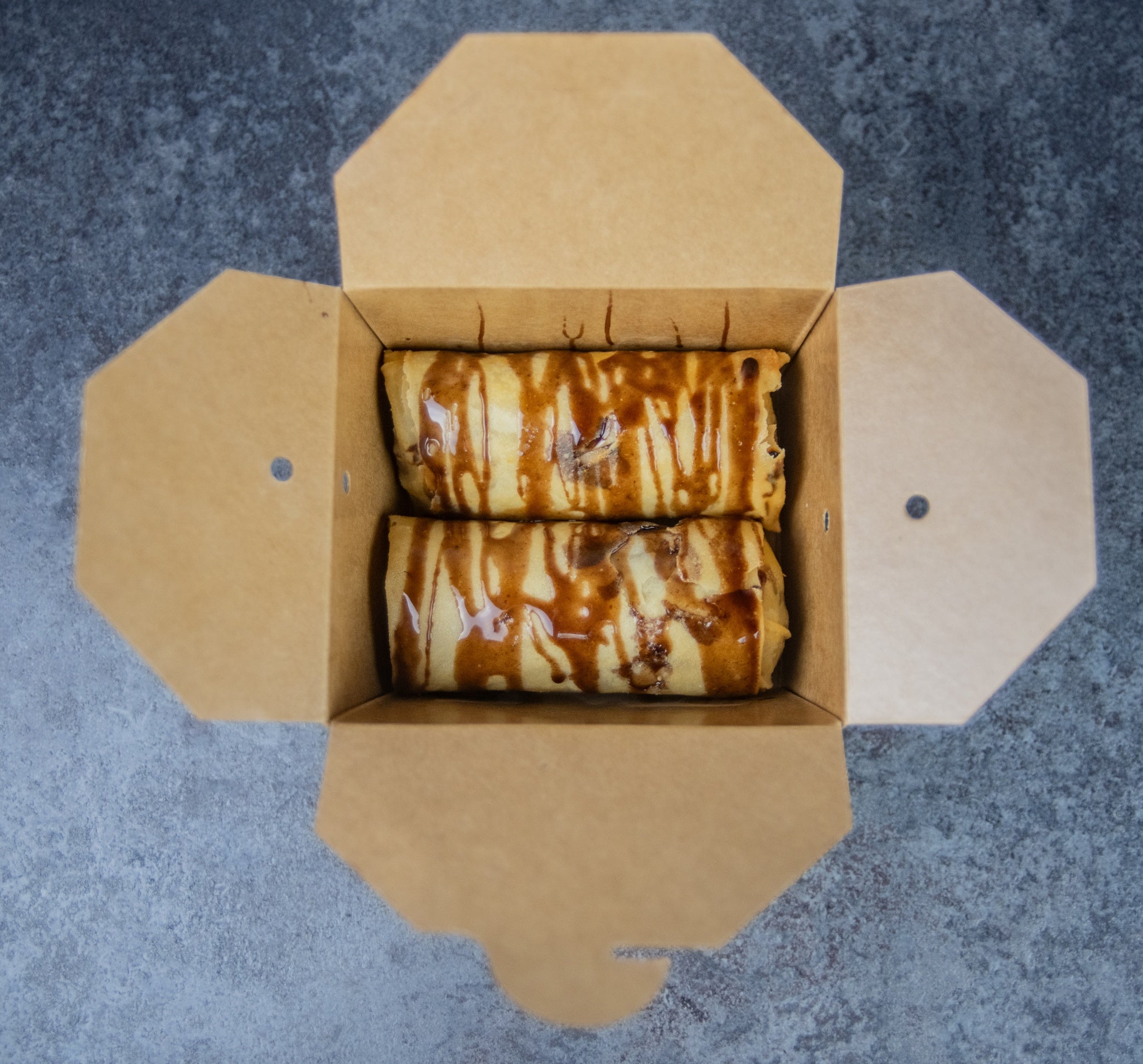 Nutella and Banana Spring Rolls