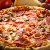 Medium basturma pizza