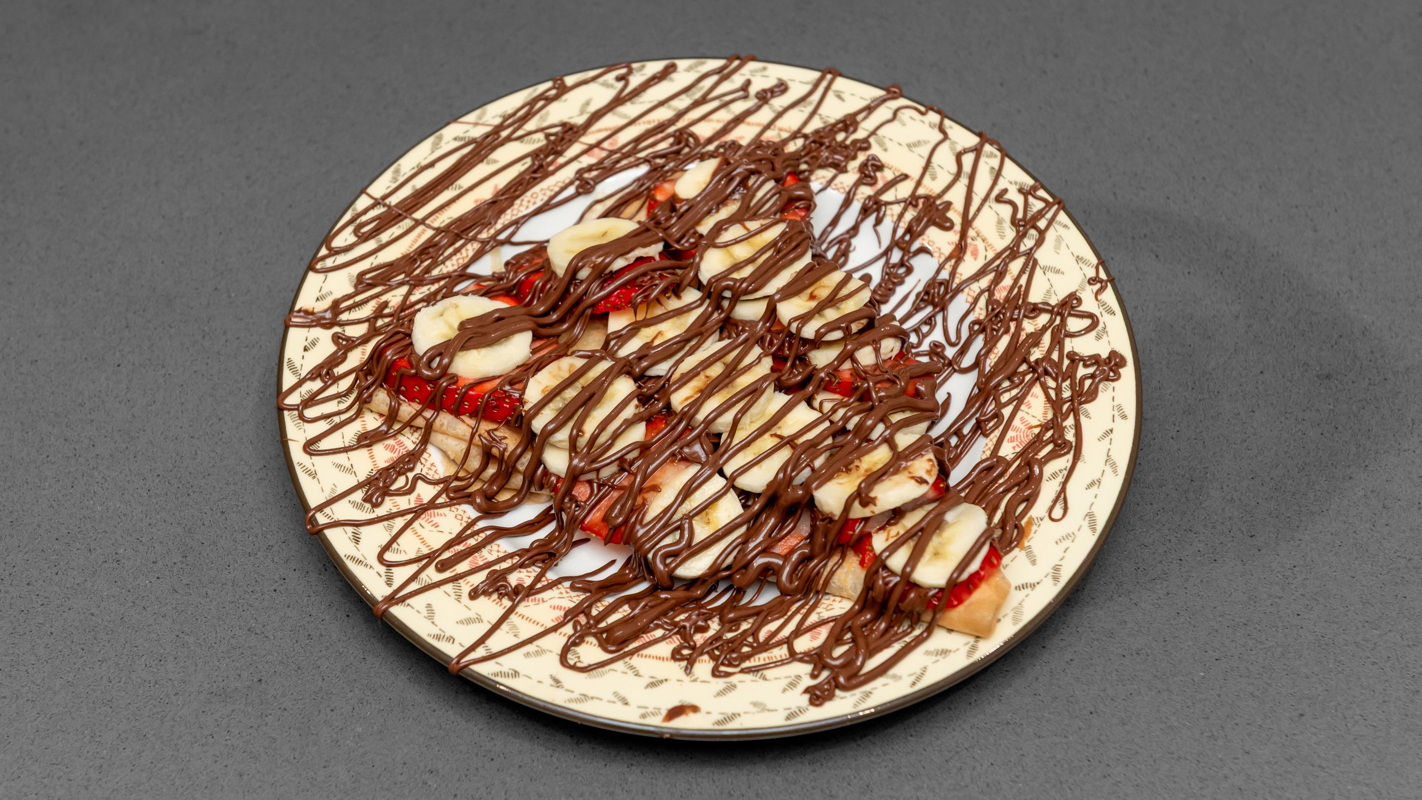 Strawberry, Banana & Nutella Crêpe