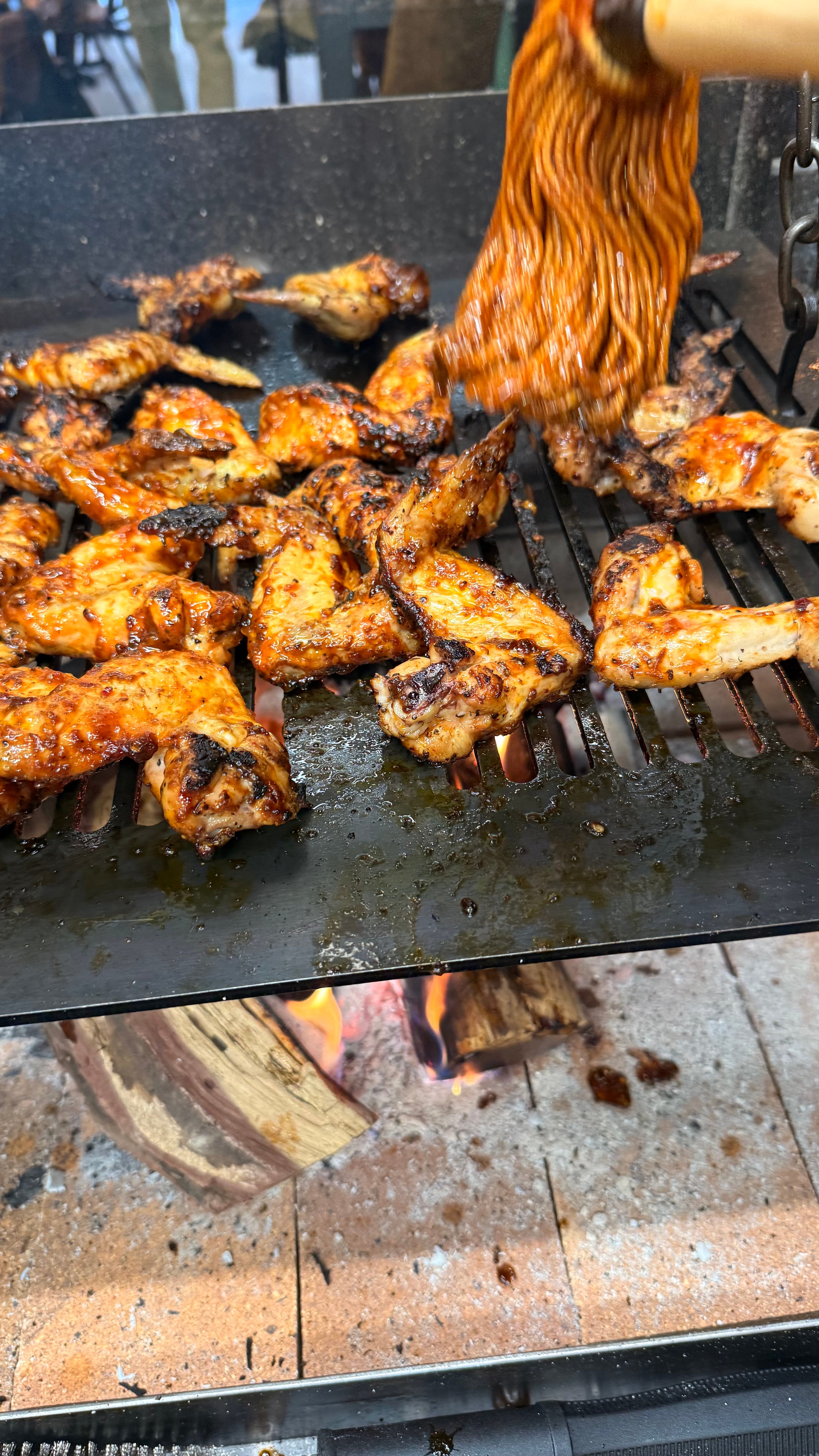 Braai chicken wings