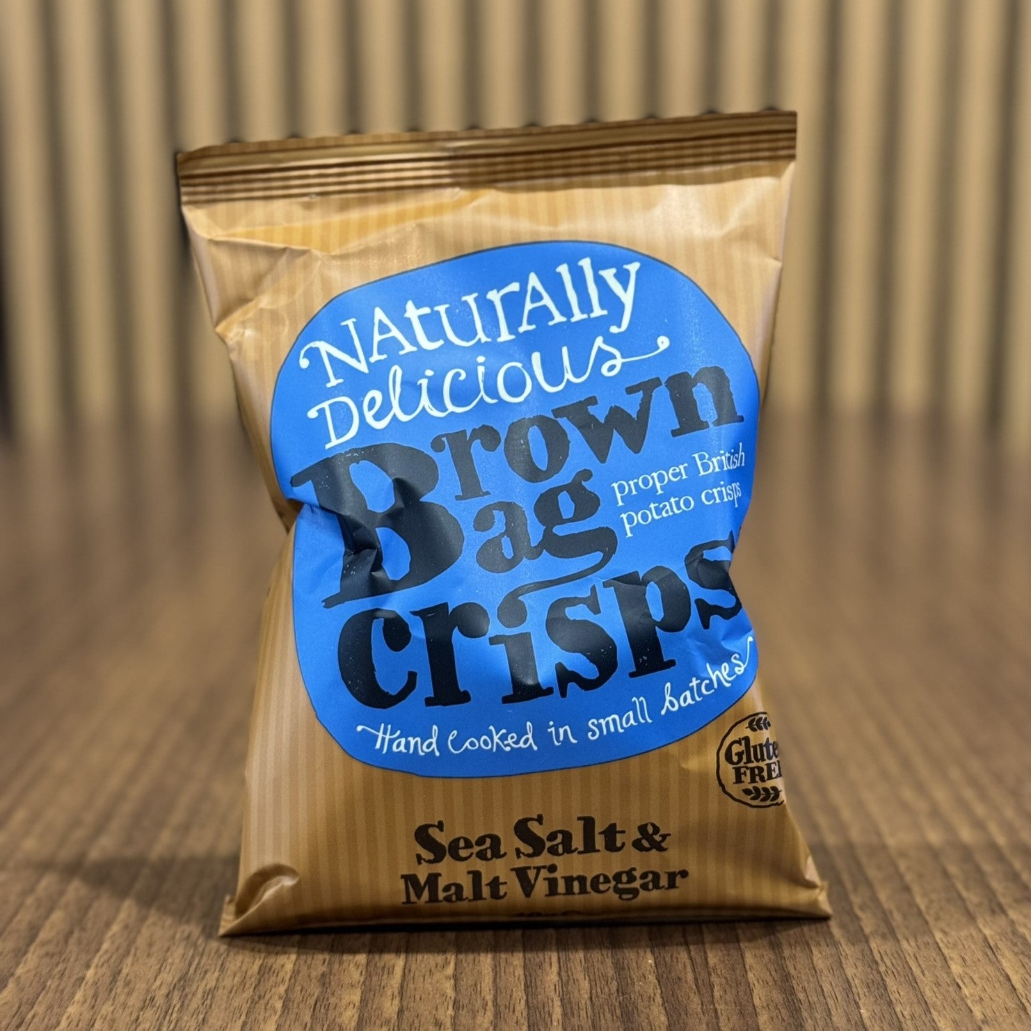 Brown Bag Crisps - Sea Salt & Malt Vinegar