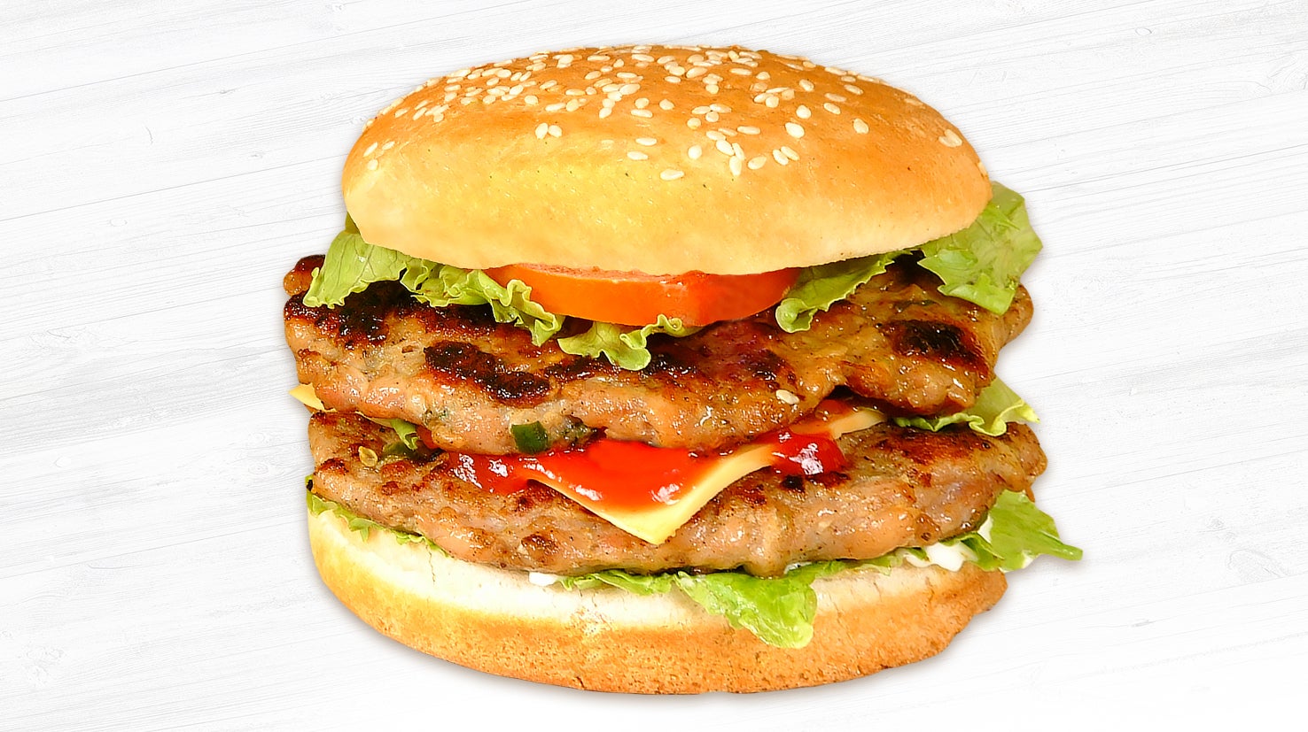 Double Peri Burger Only