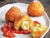 Crispy Arancini Balls
