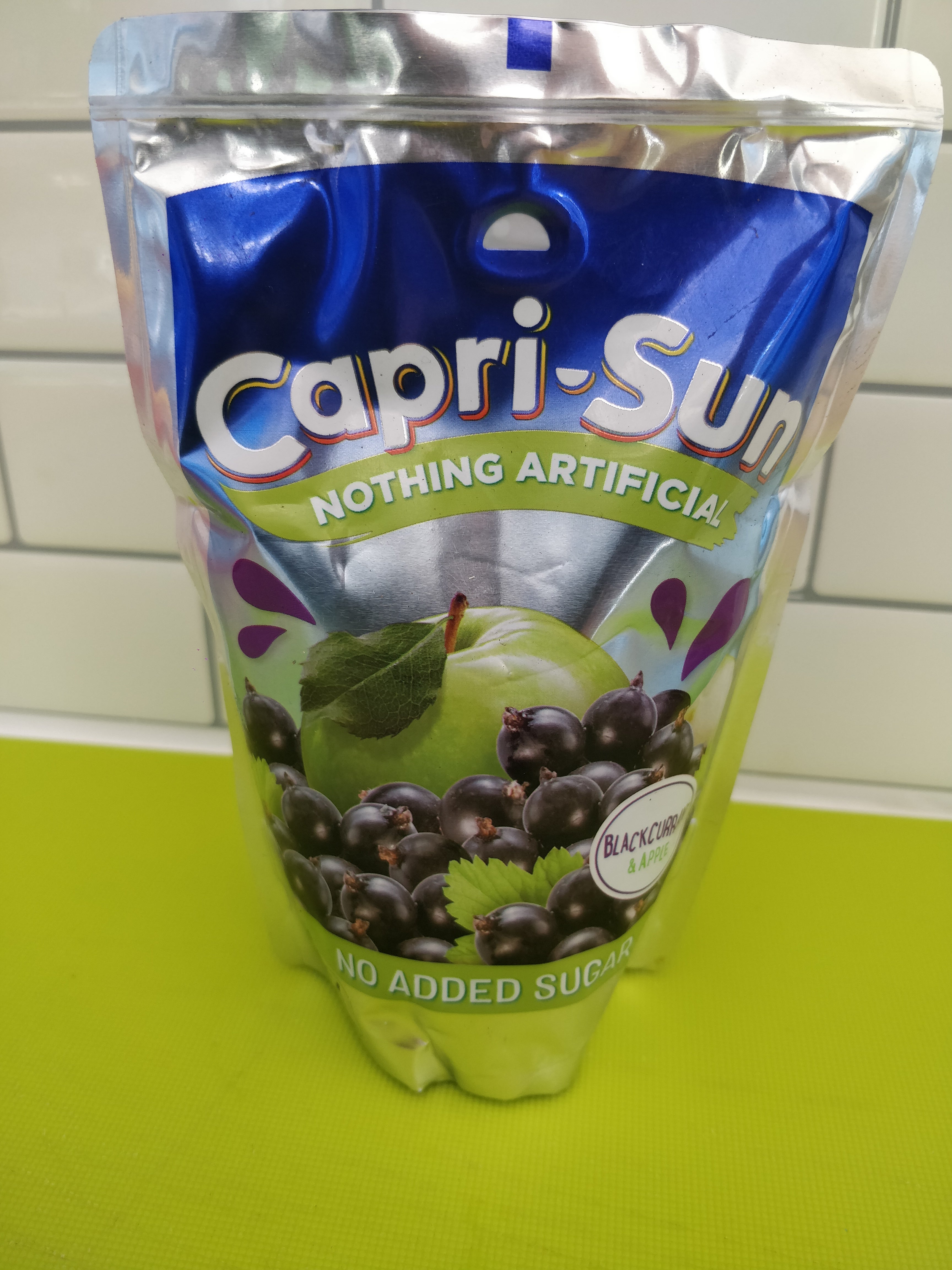 Capri-Sun apple and blackcurrant